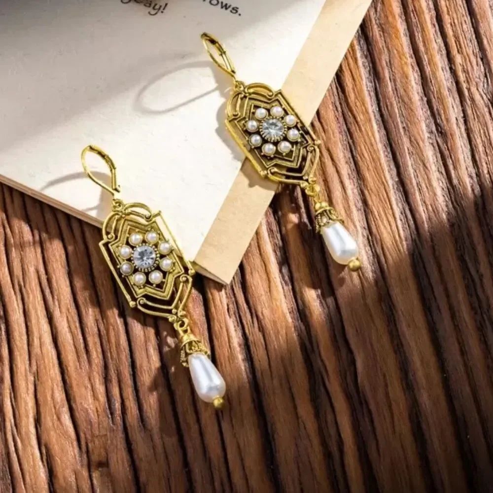 Bohemian hoop earrings A1066
